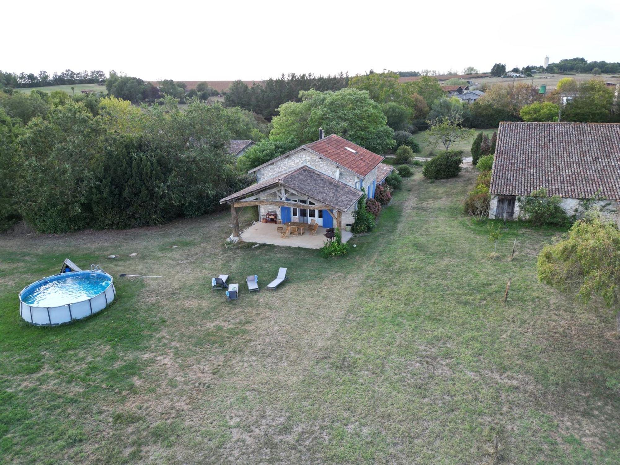 Maison 3 Chambres, Piscine, 2 Hectares De Jardin La Sauvetat-du-Dropt エクステリア 写真